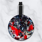 Multiple Desires-1-1 Nappa Leather Luggage Tag Round Back