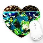 avocado Heart Mousepad Front