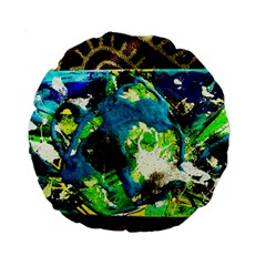 Avocado Standard 15  Premium Flano Round Cushions
