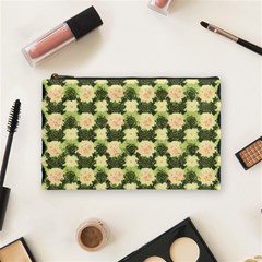 Retro 1880s Flowers Pattern 15 Cosmetic Bag (medium)