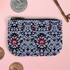 Gothic Leaf Pattern 6 Mini Coin Purse