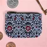 Gothic Leaf Pattern 6 Mini Coin Purse Front