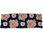 Retro 1880s Flowers Pattern 7 21 x60  Body Pillow Case Dakimakura (Two Sides) Back