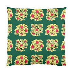 Retro 1880s Flowers Pattern 6 Standard Cushion Case (two Sides)
