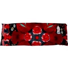 Mid Century Retro Floral 1970s 1960s Pattern 105 25 x71  Body Pillow Case Dakimakura (two Sides)