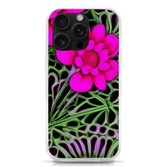 Mid Century Retro Floral 1970s 1960s Pattern 99 Iphone 16 Pro Tpu Uv Print Case