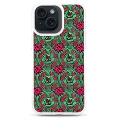 Retro 1880s Flowers Pattern 3 Iphone 15 Plus Tpu Uv Print Case