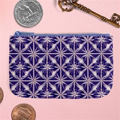 Royal Fractal Pattern 4 Large Coin Purse