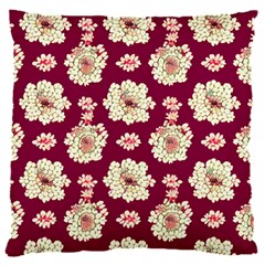 Retro 1880s Flowers Pattern 18  Baby Flannel Cushion Case (two Sides)