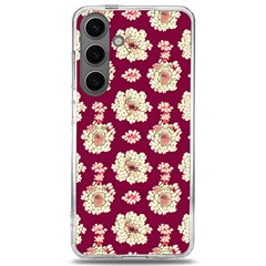Retro 1880s Flowers Pattern Samsung Galaxy S24 6 2 Inch Tpu Uv Case