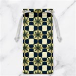Royal Fractal Pattern Jewelry Bag Back