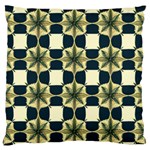 Royal Fractal Pattern Standard Premium Plush Fleece Cushion Case (One Side) Front