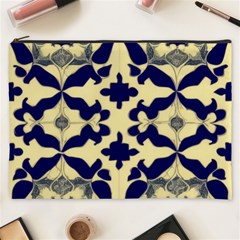 Royal Fractal Pattern 3 Cosmetic Bag (xxxl)