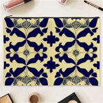 Royal Fractal Pattern 3 Cosmetic Bag (XXXL) Front