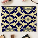 Royal Fractal Pattern 3 Cosmetic Bag (XXXL) Back