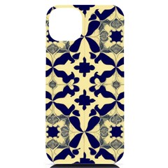 Royal Fractal Pattern 3 Iphone 14 Plus Black Uv Print Pc Hardshell Case