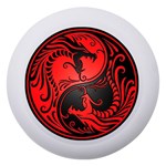 Red Yin Yang Dragons Dento Box with Mirror Front
