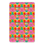 Retro 40s 50s Mexico Flowers Pattern Name Card Style USB Flash Drive Back