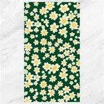 Mid Century Retro Floral 1970s 1960s Pattern 93 Canvas 40  x 72  39.28 x69.23  Canvas - 1