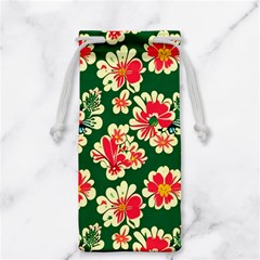 Retro 40s 50s Mexico Flowers Pattern 2 Jewelry Bag