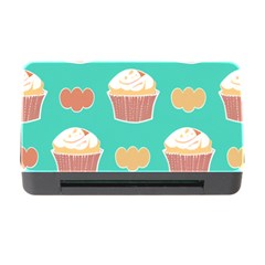 Retro 40s 50s Cupcake Pattern 3 Memory Card Reader With Cf