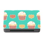 Retro 40s 50s Cupcake Pattern 3 Memory Card Reader with CF Front