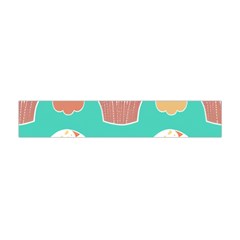 Retro 40s 50s Cupcake Pattern 3 Premium Plush Fleece Scarf (mini)