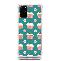 Retro 40s 50s Cupcake Pattern 2 Samsung Galaxy S20 Plus 6 7 Inch Tpu Uv Case