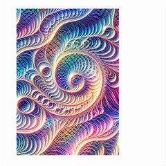 Abstract Fractal Art Swirl Pattern Large Garden Flag (two Sides)