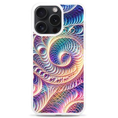 Abstract Fractal Art Swirl Pattern Iphone 15 Pro Max Tpu Uv Print Case