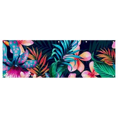 Hawaiian Flowers Hawaii Banner And Sign 12  X 4 