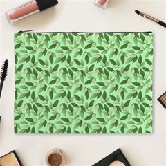 Leaves Pattern Texture Seamless Cosmetic Bag (xl)