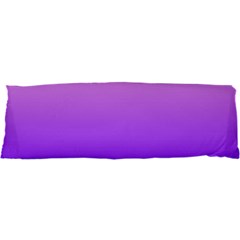 Cotton Candy Pink To Indigo Violet Linear Gradient 21 x63  Body Pillow Case Dakimakura (two Sides)