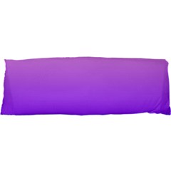 Cotton Candy Pink To Indigo Violet Linear Gradient 25 x71  Body Pillow Case Dakimakura (two Sides)