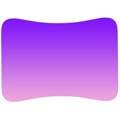 Indigo Violet To Cotton Candy Pink Linear Gradient Velour Seat Head Rest Cushion