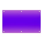 Cotton Candy Pink To Indigo Violet Bilinear Gradient Banner and Sign 5  x 3  Front