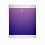 Cotton Candy Pink To Navy Blue Linear Gradient White Mug Center