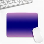 Cotton Candy Pink To Navy Blue Bilinear Gradient Small Mousepad Front