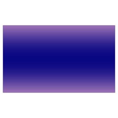 Cotton Candy Pink To Navy Blue Bilinear Gradient 12 x20  Lumbar Throw Cushion Case (two Sides)