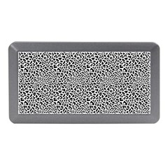 Black White Leopard Memory Card Reader (mini)