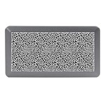Black White Leopard Memory Card Reader (Mini) Front