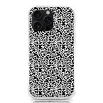 Black White Giraffe Pattern iPhone 16 Pro Max TPU UV Print Case Front