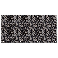 Brown Giraffe Pattern Banner And Sign 8  X 4 