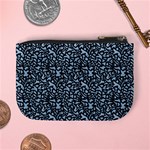 Blue Giraffe Pattern Mini Coin Purse Back