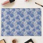 blue roses Cosmetic Bag (XXL) Back