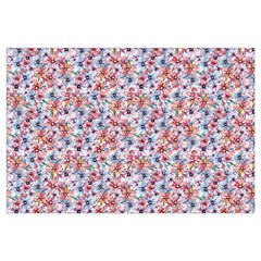 Floral Mix 16 x24  Lumbar Throw Cushion Case (two Sides)