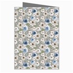 Grey Roses Greeting Card Right