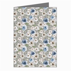 Grey Roses Greeting Cards (pkg Of 8)