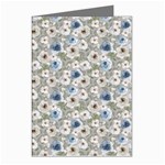 Grey Roses Greeting Cards (Pkg of 8) Left