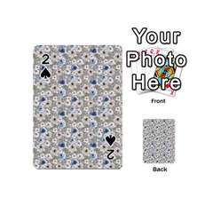 Grey Roses Playing Cards 54 Designs (mini)